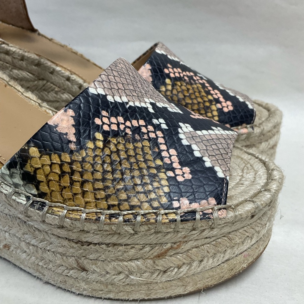 Marc Fisher LTD Women's Lalida Espadrille Wedge Sandals Size 7.5 - Picture 5 of 15